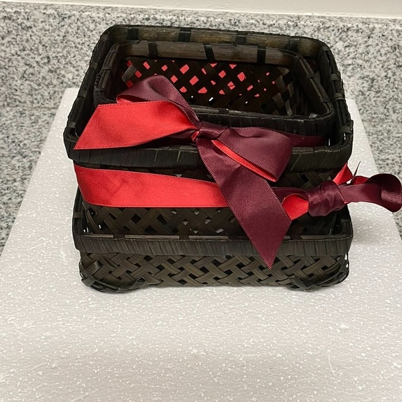 NWOT A Beautiful Brown 3 pc Gift Basket Carefully Crafted for Bath & Body works! - Picture 10 of 12